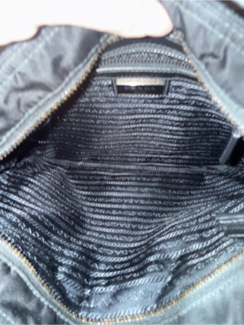 Prada Black Quilted Nylon Crossbody Messenger - Picture 4 of 14